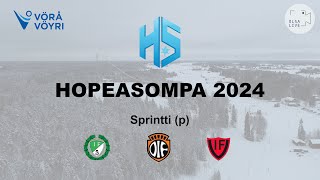 Hopeasompa 2024  Vörå  Vöyri  Sprintti p  Perjantai 1532024 [upl. by Sigismund]