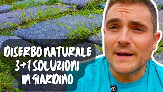 3 SOLUZIONI 1 PER UN DISERBO NATURALE [upl. by Rodney]