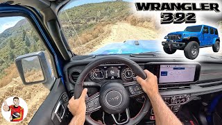 The 2024 Wrangler 392 Causes Trouble and Gets Away With It POV Drive Review [upl. by Reagen218]