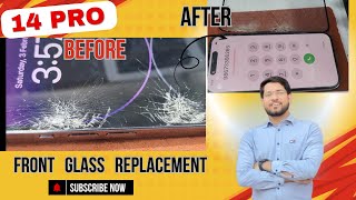 iphone 14 pro display glass replacement [upl. by Prent841]