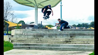 Meadowbank skateboard sessions Mitch Faber [upl. by Eidua969]