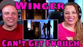 REACTION TO Winger  Cant Get Enough  THE WOLF HUNTERZ REACTIONS [upl. by Hcirdla]