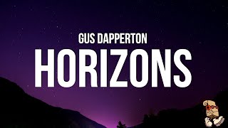 Gus Dapperton  Horizons Lyrics [upl. by Amoritta]