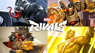 Marvel Rivals Beta  All Character Intros amp MVP Animations 4K 60FPS [upl. by Charpentier]