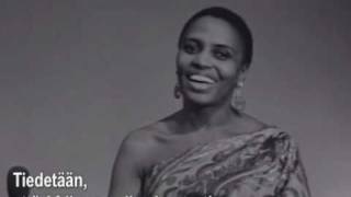 Miriam Makeba Interview 1969 [upl. by Onfre]