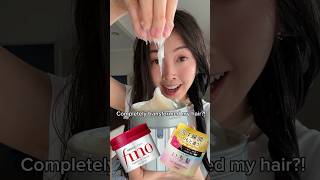 Reviewing The Viral Japanese Hair Masks japan [upl. by Elletnohs]