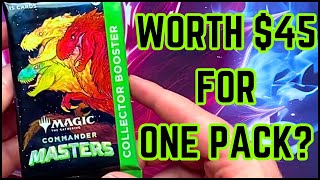 Are Commander Masters Collector Packs Worth the Price [upl. by Niwhsa]