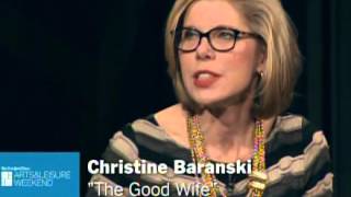 The Good Wife  Interview  TimesTalks [upl. by Eninnaej]