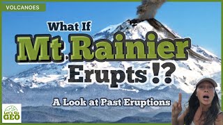 AN ACTIVE VOLCANO IN AMERICA  What If Mt Rainier Erupts [upl. by Gregorius739]