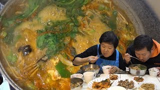 아귀탕Monkfish soup까지 요리잘하시는 어머님의 집밥 먹방  Mukbang eating show [upl. by Coffeng]