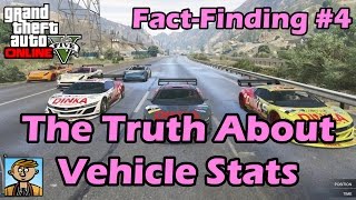 The Truth About Vehicle Stats  GTA FactFinding №4 [upl. by Lezned]