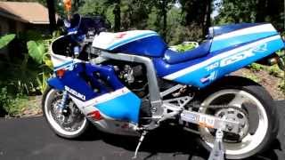 1989 SUZUKI GSXR 750 SLINGSHOT [upl. by Yaned416]