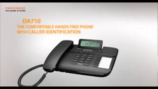 Telefoni Siemens  Gigaset  DA210  DA310  DA410  DA510  DA610  DA710 [upl. by Yrod]