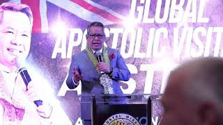 Global Apostolic Visitation  Sydney Australia  September 15 2024 [upl. by Addis]