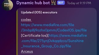 CODEX IOS AND ARCEUS NEO X IOS WITH CERTIFICATE codex arceus ios roblox discord [upl. by Houghton]