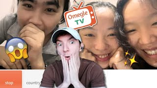 I Shocked People on OmeTV By Speaking Different Languages [upl. by Ynohtnaed97]