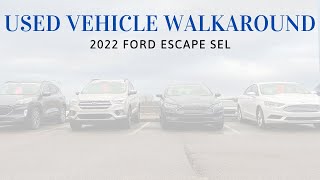 2022 Ford Escape SEL [upl. by Nosremaj]