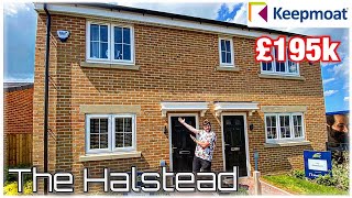 Keepmoat Homes THE HALSTEAD 195k 2 Bed Show Home Tour  Salkeld Meadows Bridlington  New Build UK [upl. by Myles475]