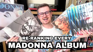 ReRanking Every MADONNA Album [upl. by Benioff]