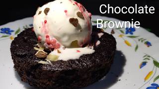 2 minut chocolate brownie Brownie recipeBrownie recipe in microwave jahirashaikh824 [upl. by Aihsekram]