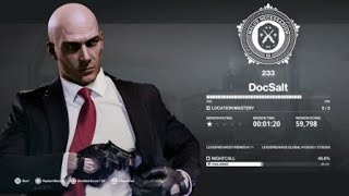 HITMAN™ 2 Nightcall 1 minute 20 second Any speedrun [upl. by Rumit147]