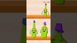 Ten Green Bottles Song for Kids Cooco TV  Nursery Rhymes 7 [upl. by Arimas]