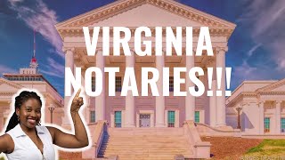 10 Things Virginia Notaries MUST KNOW [upl. by Spindell]