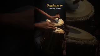 Dagabaaz re❤️✨dagabaazre tablacoversongs tablacover viralshort hindisong subscribersshare [upl. by Aedni195]