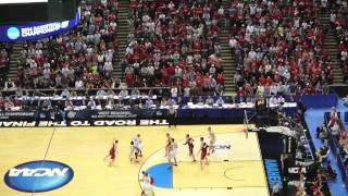 2014 NCAA West Regional Final 1 Arizona vs 2 Wisconsin [upl. by Deragon]