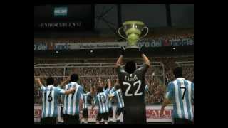 PES 2011 Cup Winning Celebration [upl. by Eissej]