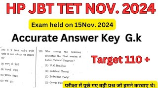 HP TET NOV 2024Held on15 NOVhptetgk hptet2024gkforhptetartshptetgk hptet [upl. by Hendrik659]