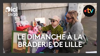 Braderie de Lille 2024  le dimanche laisse place aux familles et chineurs de la dernière chance [upl. by Trudi608]