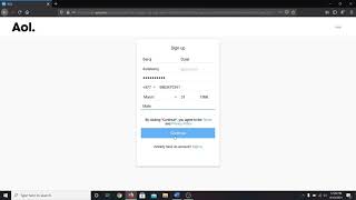 AOL Mail Login How to OpenCreate AOL Mail Account AOLcom Sign Up 2021 [upl. by Cerracchio806]