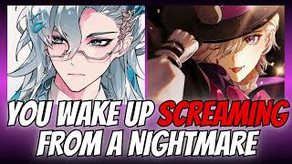 You wake up screaming from a nightmare  Genshin Impact x listener asmr [upl. by Skipp]