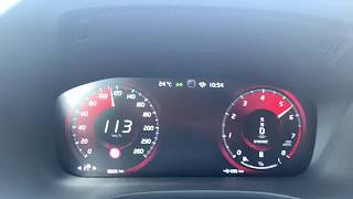 Volvo XC60 B5 250HP Mild Hybrid Geartronic RDesign 2020 onboard acceleration 0170kmh 4K [upl. by Balthazar977]