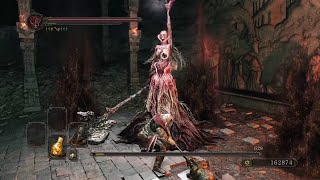 Dark Souls 2  Elena the Squalid Queen NG No Damage Sacred Chime Hammer [upl. by Atined]