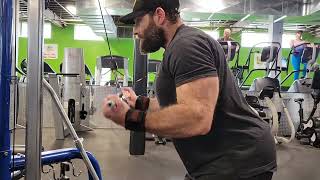 reverse tricep pressdown ryan godleski1 [upl. by Huttan923]