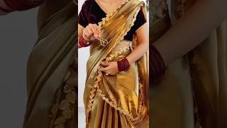 Jimmy choo saree draping style amp stepsday11365sareedraping sareedraping [upl. by Cahan]