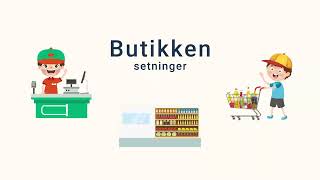 Tema I butikken A1 Setninger [upl. by Ivah]