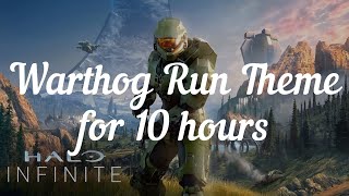 Halo Infinite OST quotWarthog Runquot Credits Theme LOOPED for 10 Hours [upl. by Ultan]