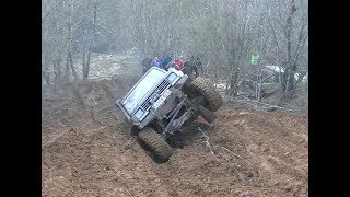 XII Ruta Pedrafita Do Cebreiro 4x4 2018 especial Subida Desde Barro Dificil Arviza [upl. by Yrad]