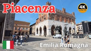 Piacenza Italy 🇮🇹 4K Walking Tour  July 2024 [upl. by Odrawde]