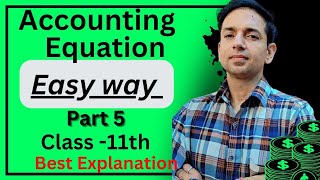 Accounts EquationClass 11thChapter 5accountscommerce [upl. by Gotcher]