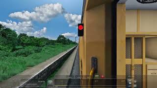 RELAXING ICF FLAT WHEEL TRACK SOUNDSUSE HEADPHONES FOR BETTER EXPERIENCETRAIN SIMULATORRAILWORKS [upl. by Korey357]