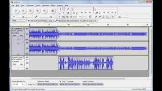 Audacity Envelope Tool Increase or Reduce Your Audio Volume [upl. by Anilef825]