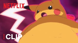 Pikachus Secret Weapon  Pokémon Journeys The Series  Netflix After School [upl. by Retsim584]