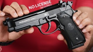 Blowback Air Gun No License required  Umarex Beretta M92A1 CO2 BB Air Pistol [upl. by Burris645]