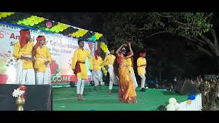 SCHigh School Manuguru annual day celebrations 2024 10th class students dance [upl. by Modern]