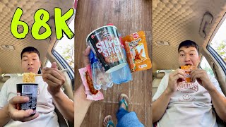 Mukbang  Combo 68k mua được gì tại cửa hàng tiện lợi Combo of Vietnamese convenience stores [upl. by Gilberte]