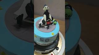 gym theme cake decoration gymthemecake [upl. by Artcele]